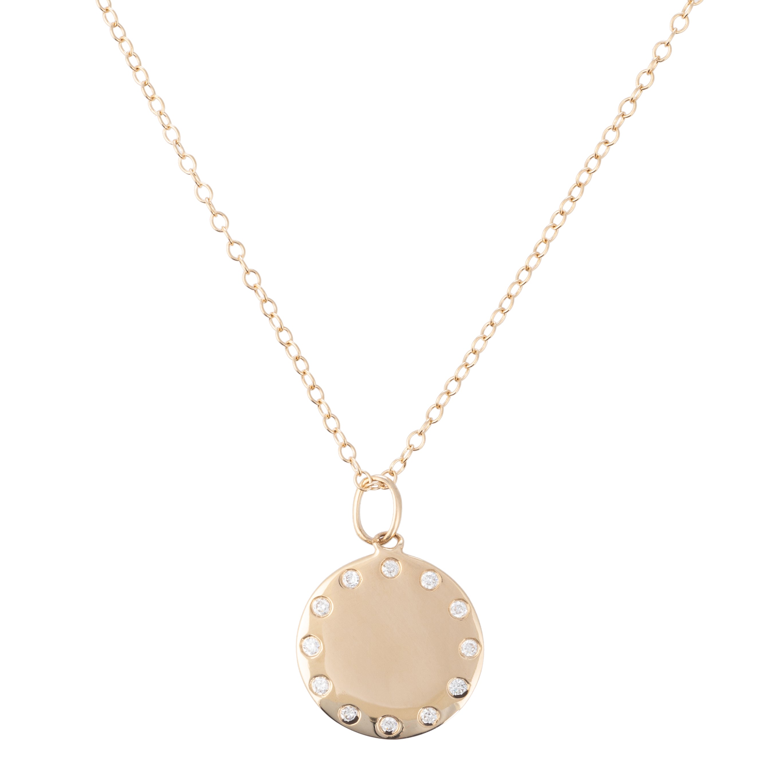 Petite Diamond Dot Necklace