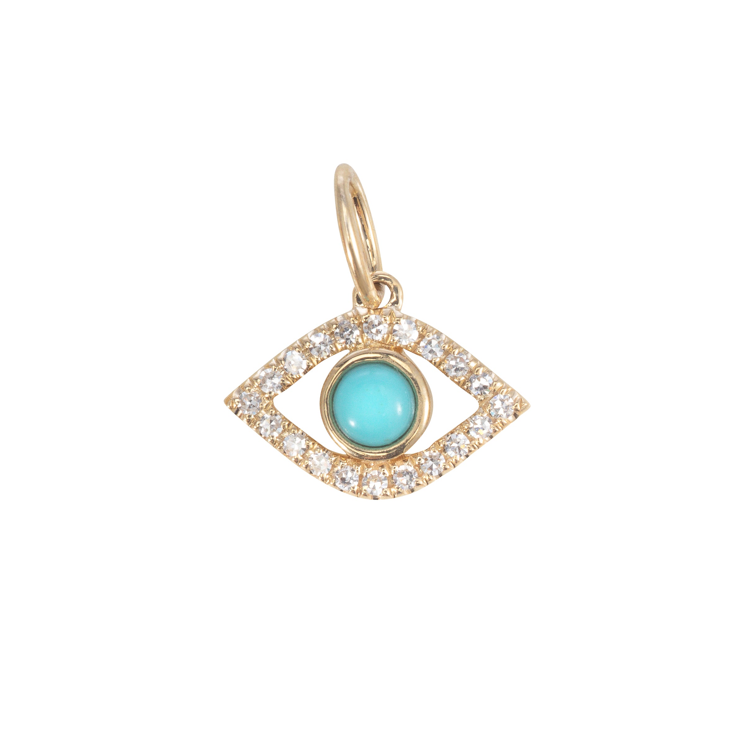 Turquoise Evil Eye Charm