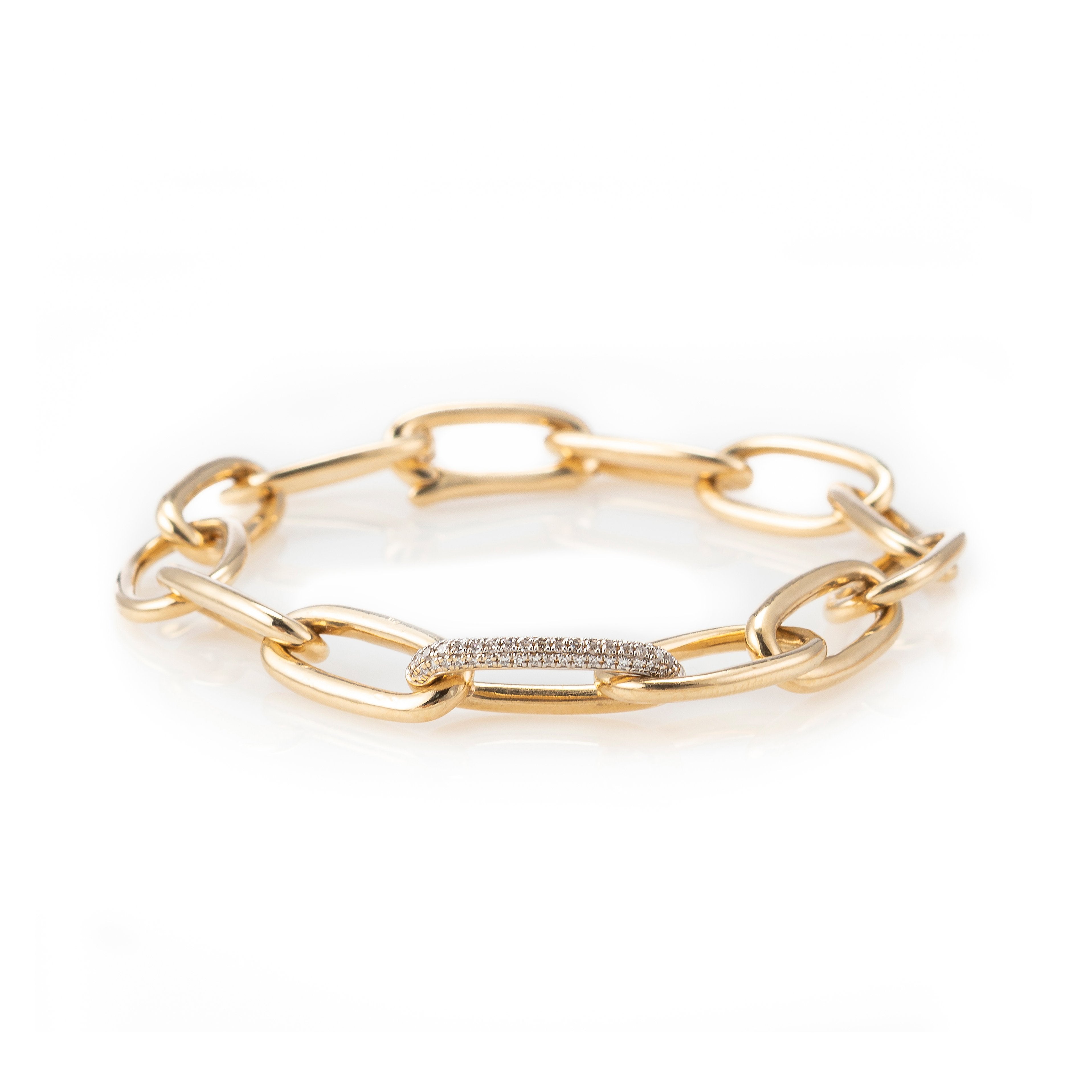 Gold Link Bracelet  Neiman Marcus