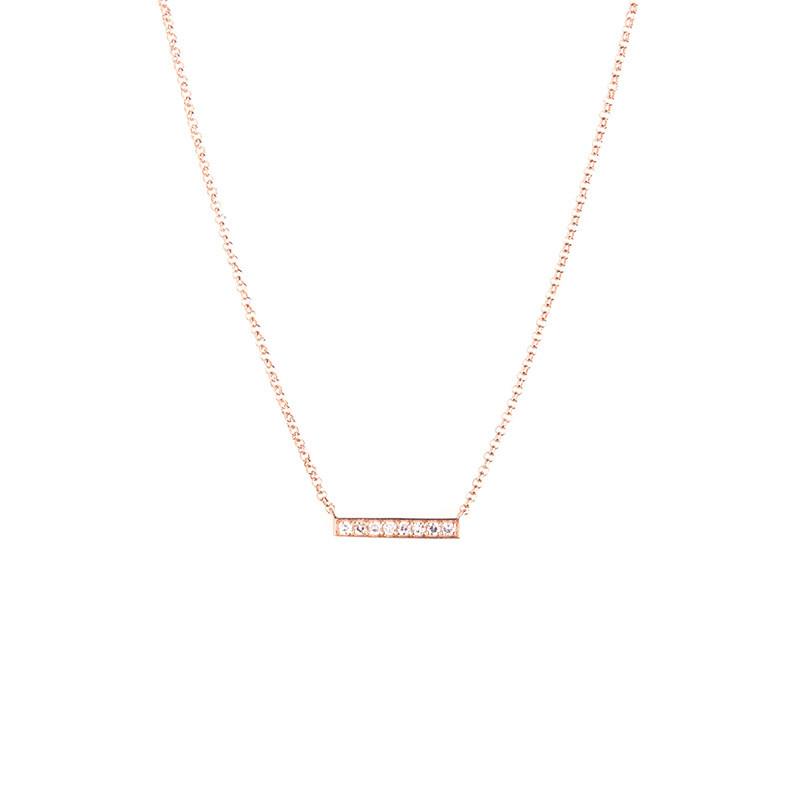 Mini Bar Necklace-Necklaces-Zofia Day Co.